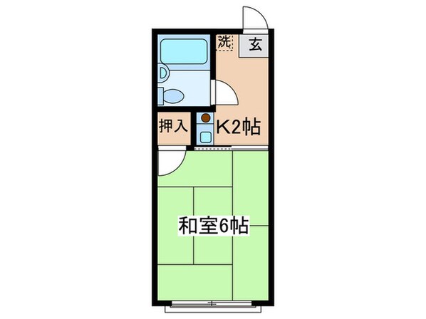 ハイネスの物件間取画像